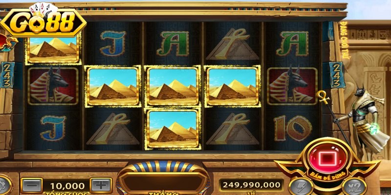 Kho Báu Ai Cập Go88 là trò chơi slot trực tuyến thú vị 