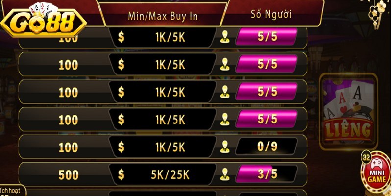 Liêng Go88 nổi lên như một hiện tượng nhờ tốc độ ván đấu diễn ra cực nhanh 