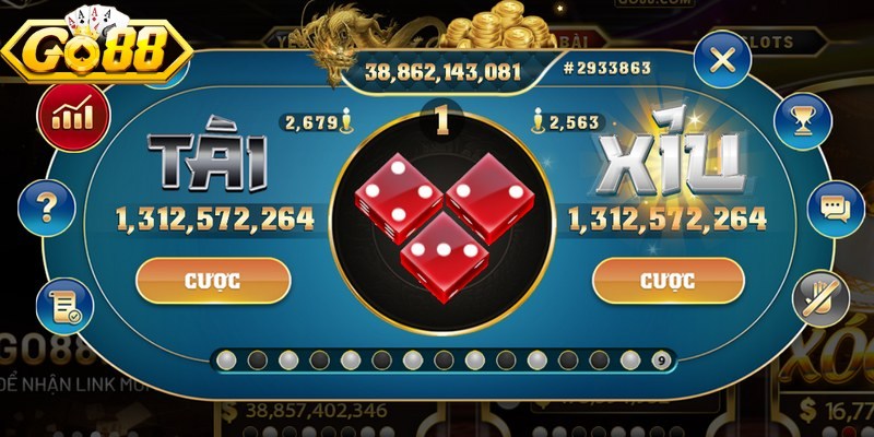 Tài xỉu mini game Go88 trở thành lựa chọn số 1 của cộng đồng cược thủ